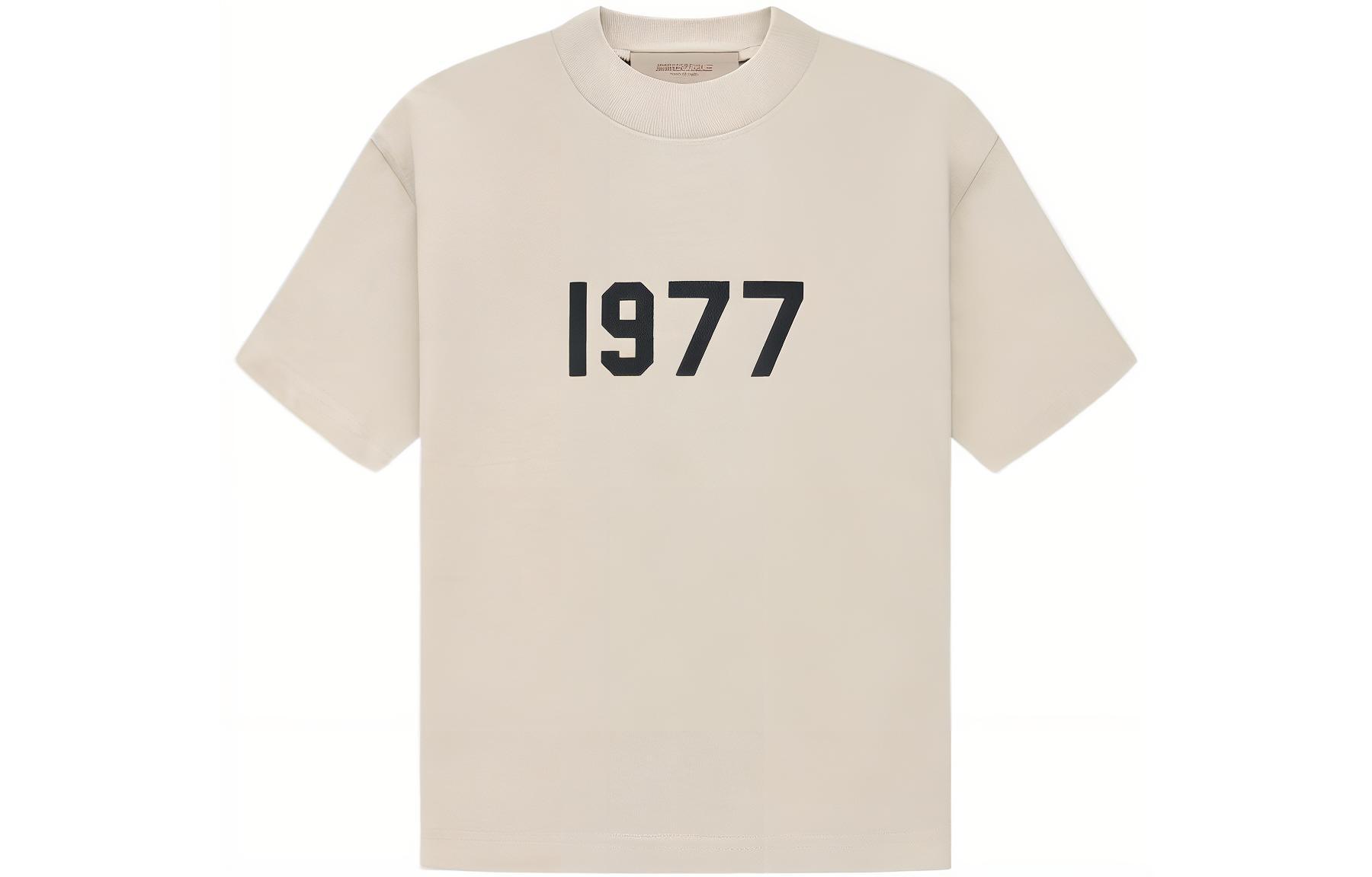 Женская футболка Fear of God Essentials SS22 Tee (бежевая)