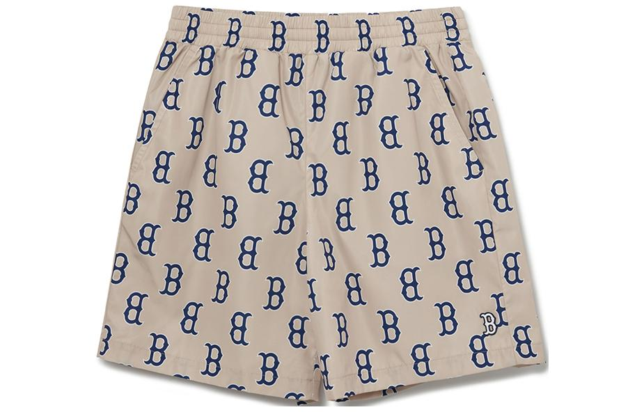 MLB Boston Red Sox Sports Shorts Unisex Light Beige