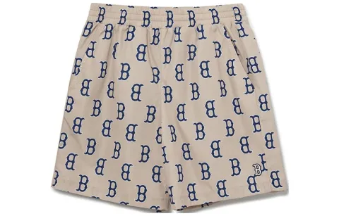 MLB Boston Red Sox Sports Shorts Unisex Light Beige