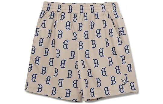 MLB Boston Red Sox Sports Shorts Unisex Light Beige