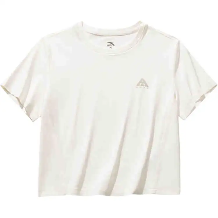 Anta Outdoor Collection T Shirt Women's Warm Jade White