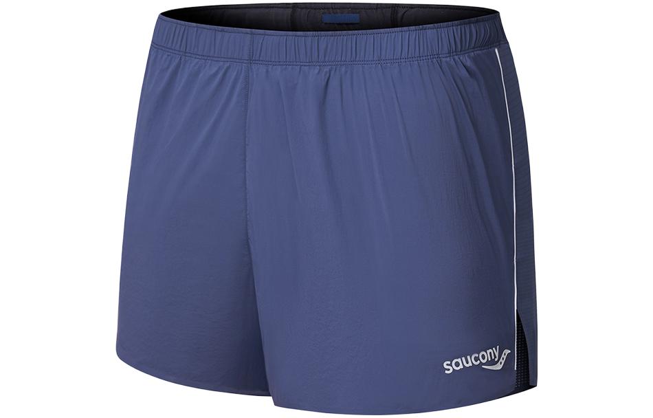 Saucony Running Shorts Men’s Ebony Feather Blue