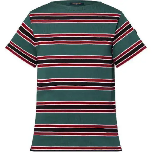 LOUIS VUITTON Graphic Stripes Knit Top