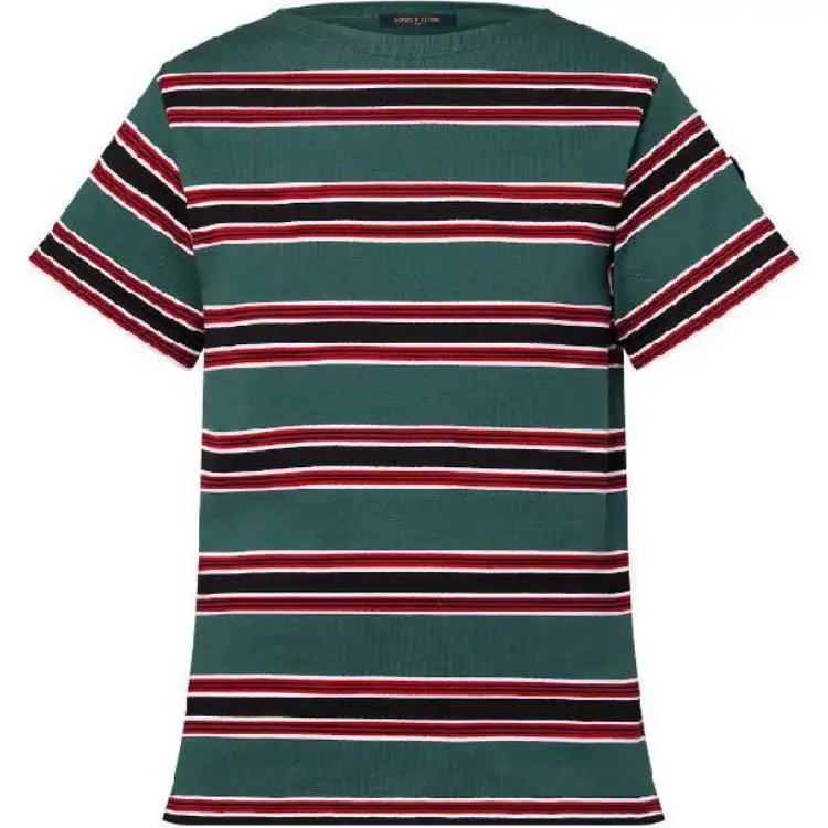 LOUIS VUITTON Graphic Stripes Knit Top