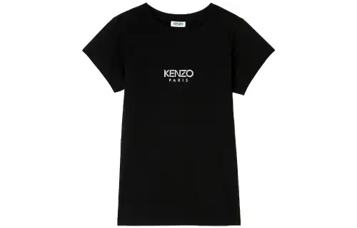KENZO T Shirts Women's Black Crew Neck Moderate