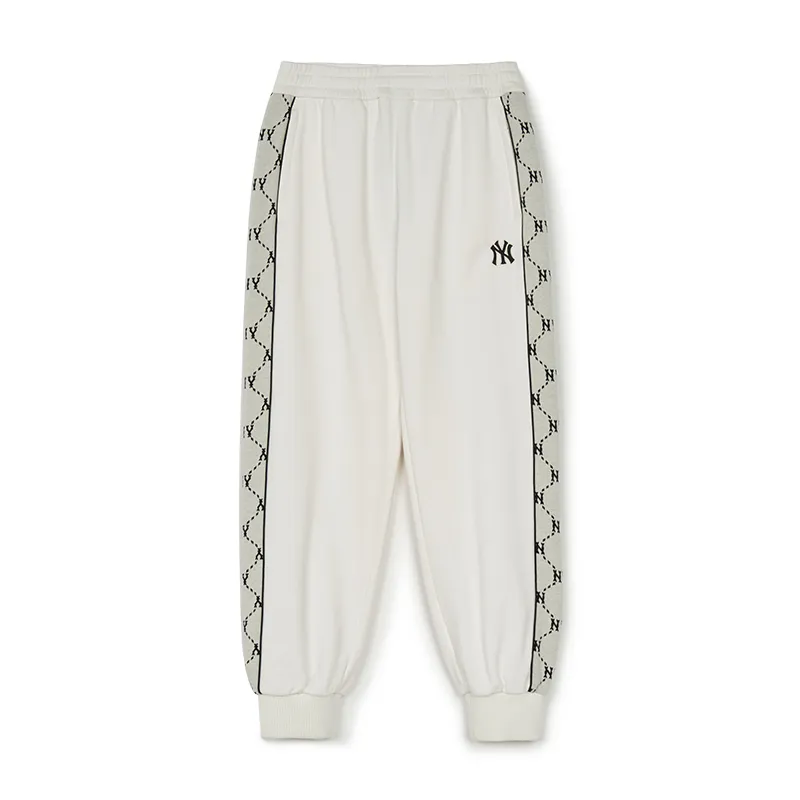 MLB New York Yankees FW24 Casual Pants Unisex Cream