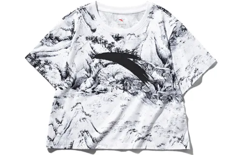 Anta Straight Fit T Shirt Women's White