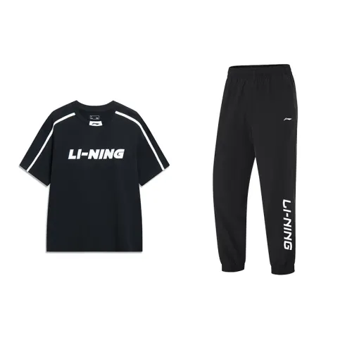 Li Ning Casual Sportswear Unisex Black