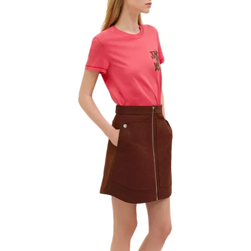 HERMES Regular T Shirt Women's Pink