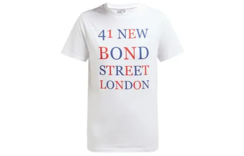 LOEWE T Shirts Women's White Crew Neck Moderate