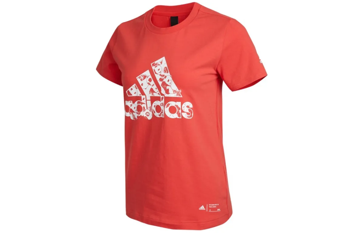 adidas Women's China Tee Red
