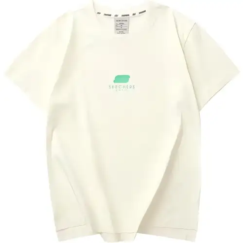 Skechers T Shirt Women's Marshmallow White