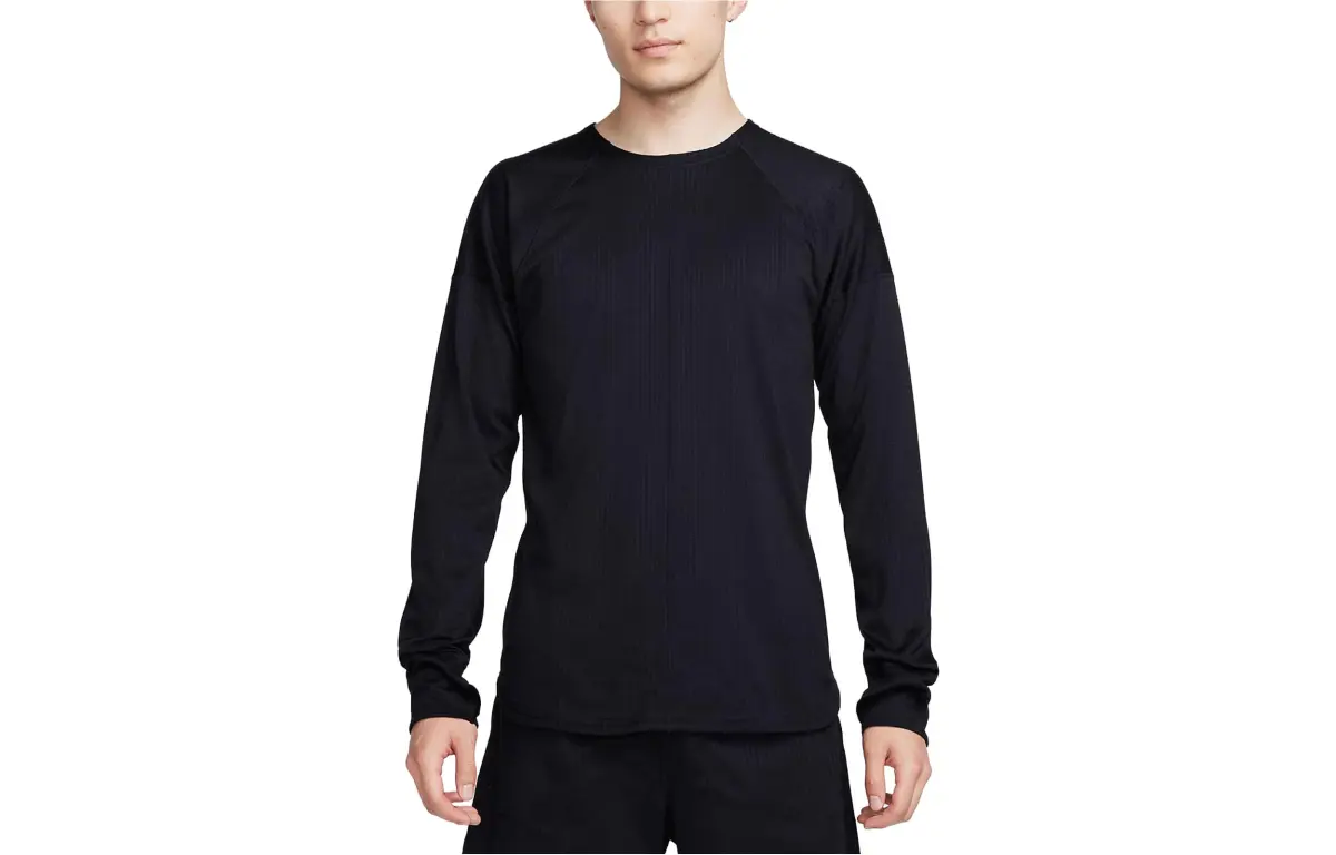 Nike Fitness Clothing Men's Black Moderate Straight Fit