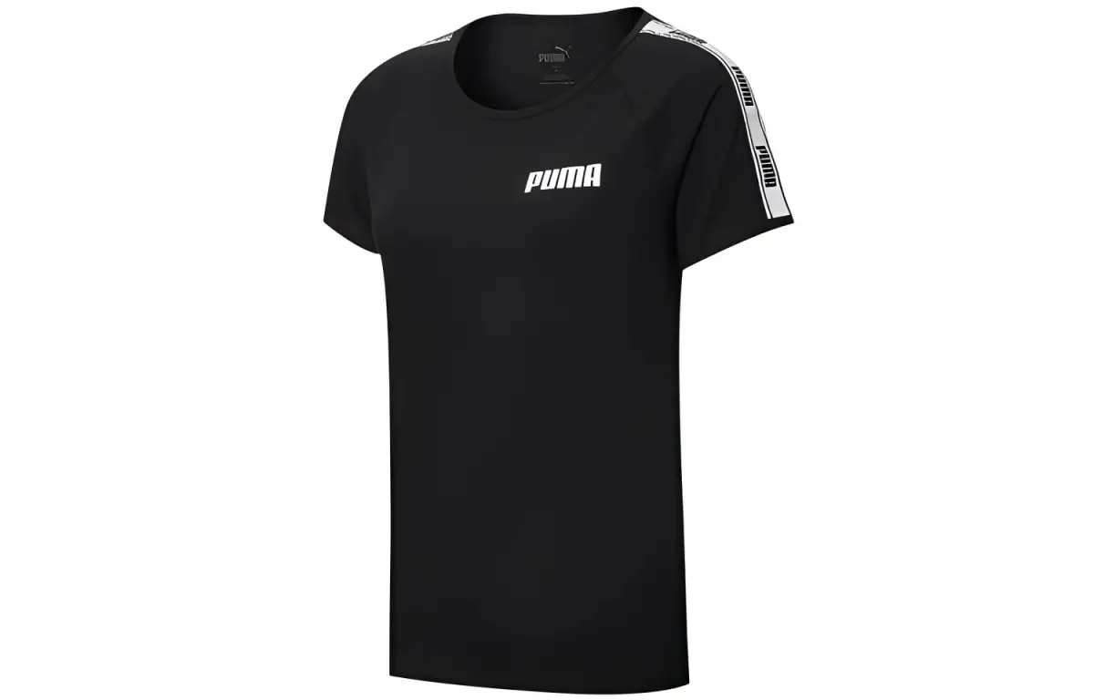 PUMA Raglan Sleeve T Shirt Women's Black