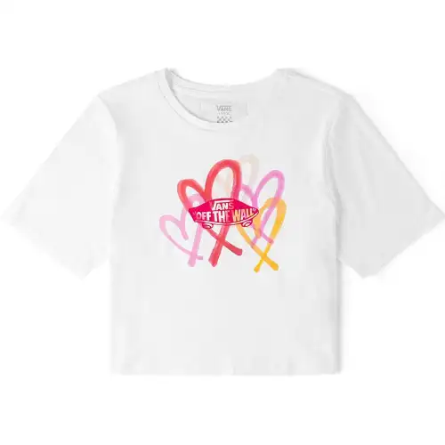 Vans X THE MUSEUM VISITOR T Shirts Women's White Crew Neck Moderate Other