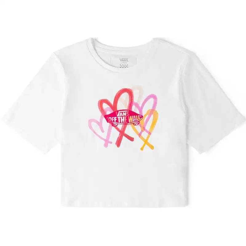 Vans X THE MUSEUM VISITOR T Shirts Women's White Crew Neck Moderate Other