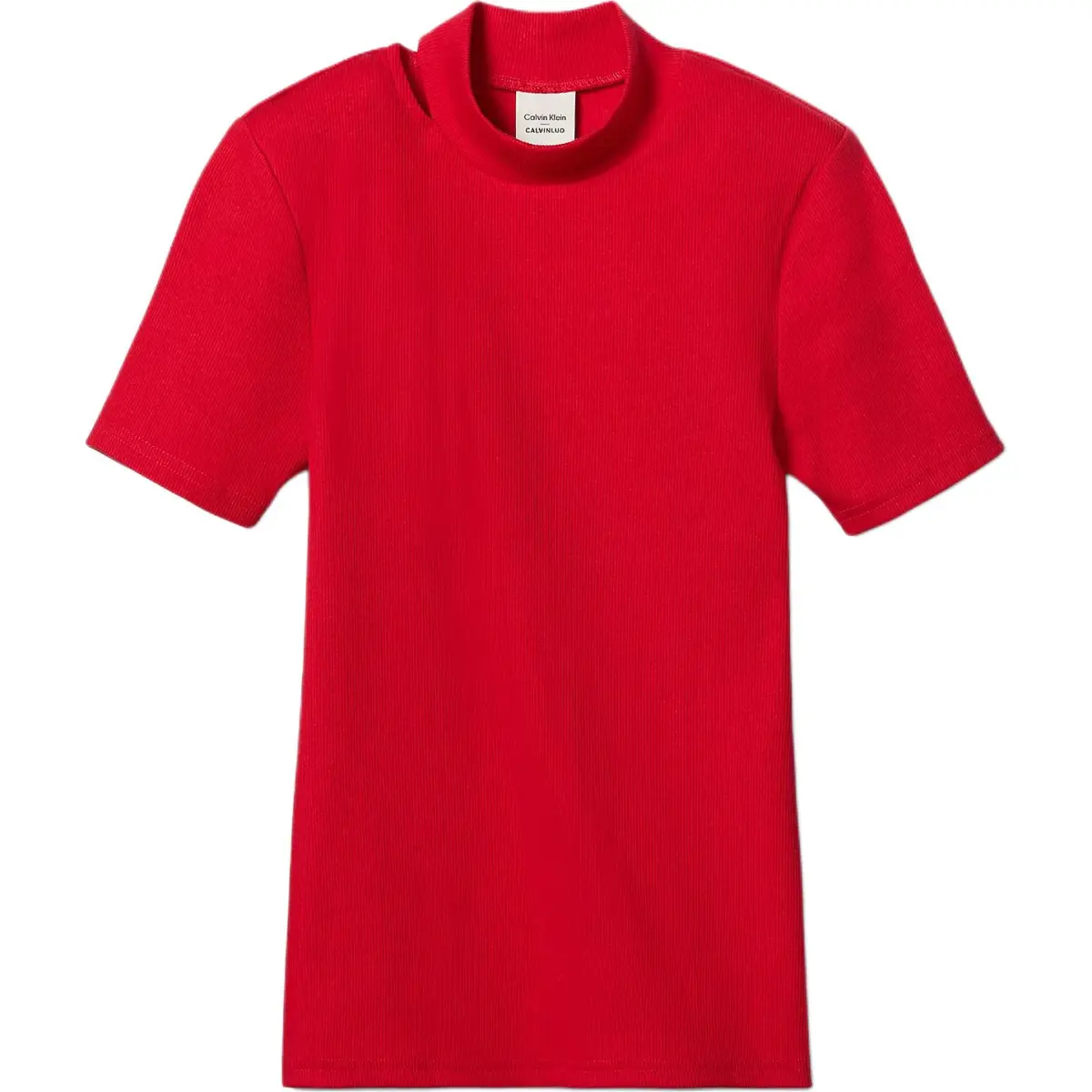 CALVIN KLEIN T Shirt Women's China Red Europe Version