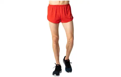 ASICS Running Shorts Men's Red Moderate