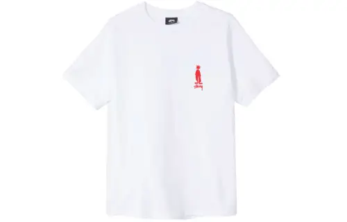 Stussy T Shirts Women's Crew Neck Moderate Straight Fit