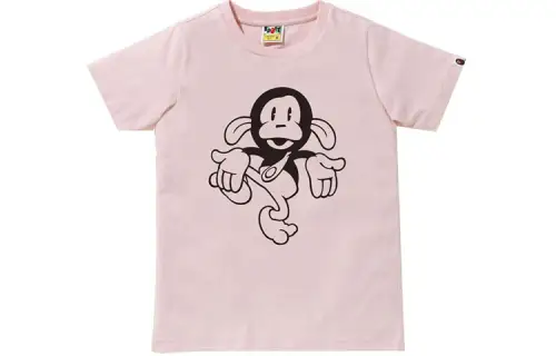 Bape Women's Classic Baby Milo Tee Pink