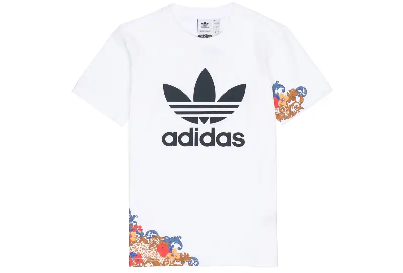 Adidas Originals HER STUDIO LONDON Set in Sleeve T Shirt Women's White
