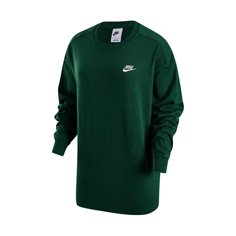 Nike Drop Shoulder Sleeve T Shirt Women's Canyon Green