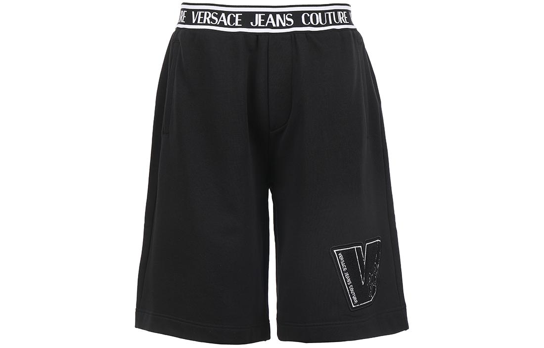 Мужские шорты Versace JEANS COUTURE (черные)