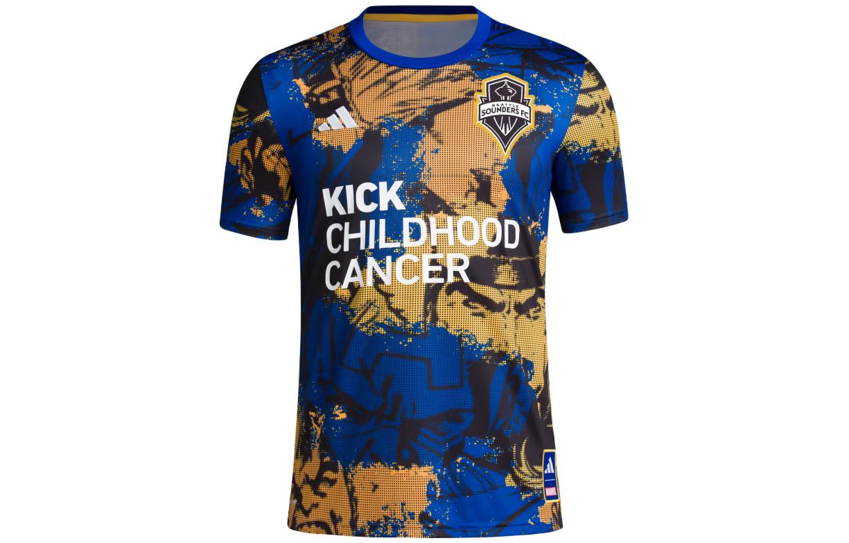 Adidas Seattle Sounders Marvel Mls Kick Childhood Soccer Jersey Men's
