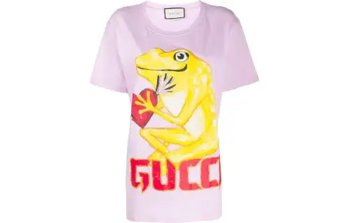 GUCCI FW23 T Shirt Women's Pink