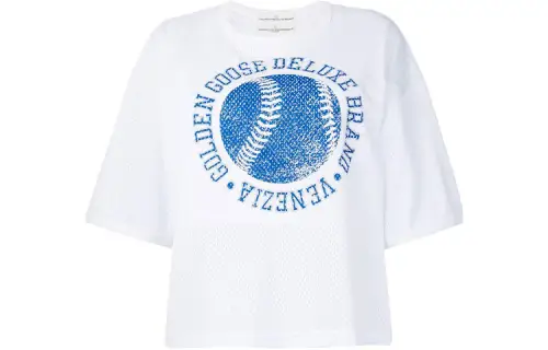 Golden Goose Drop Shoulder Sleeve T Shirt Women's