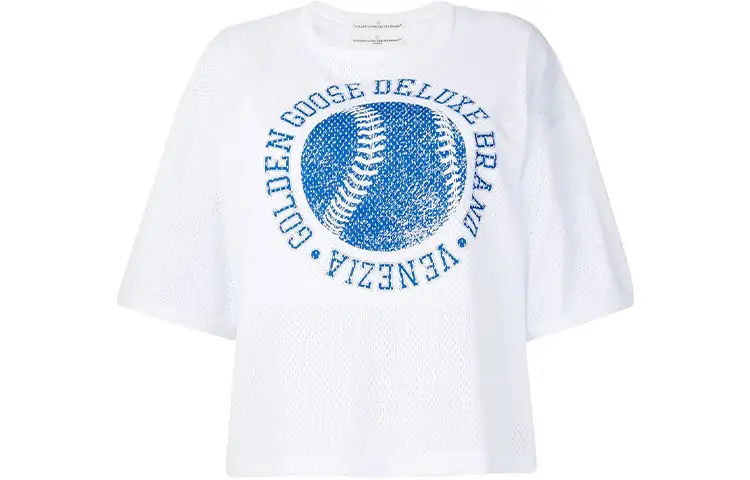 Golden Goose Drop Shoulder Sleeve T Shirt Women's