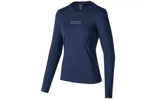 Skechers Sports Collection T Shirt Women's Marine Collegiate Blue