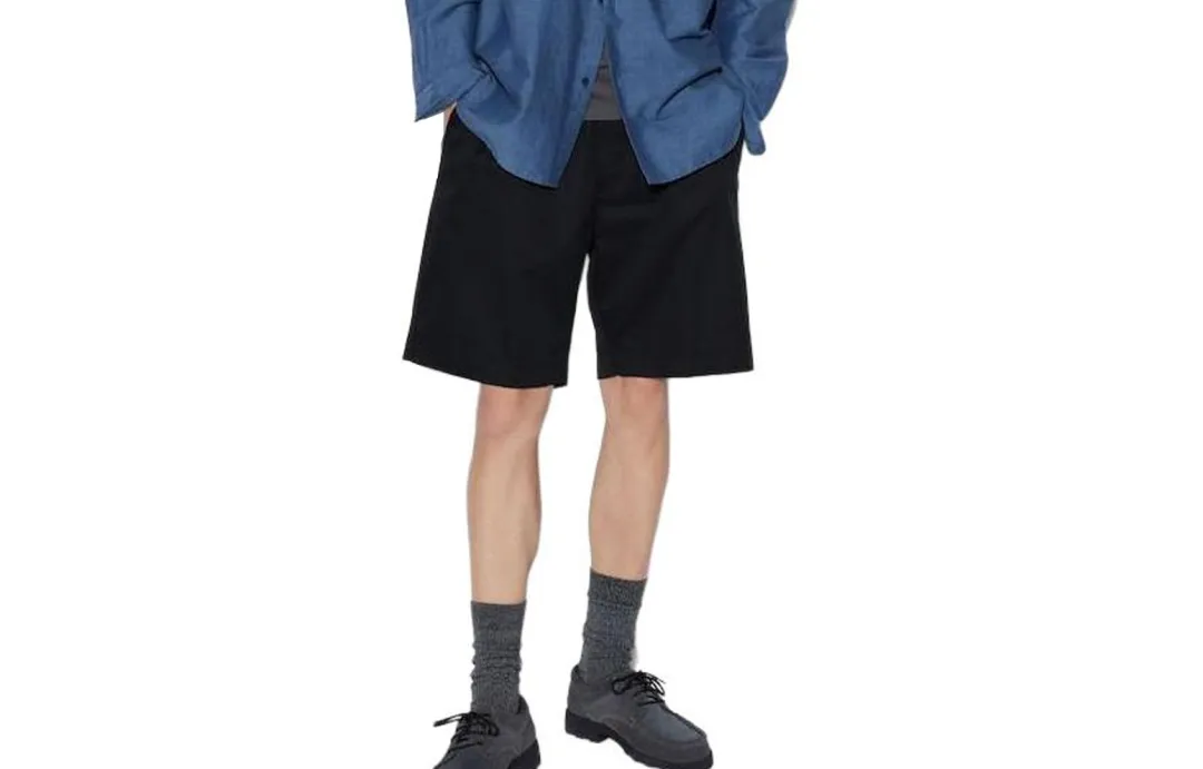 UNIQLO Casual Shorts Unisex Black