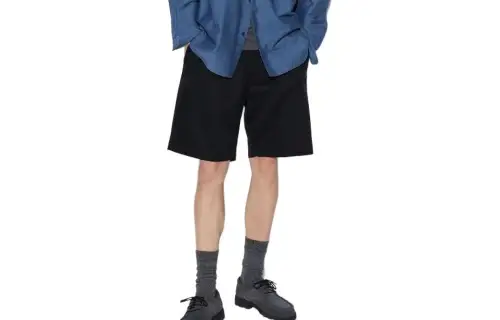 UNIQLO Casual Shorts Unisex Black