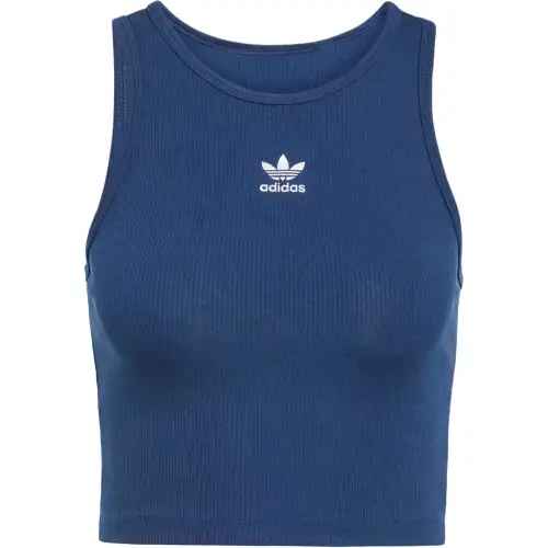 Adidas Women's Essentials Ribbed Tank Top Night Indigo