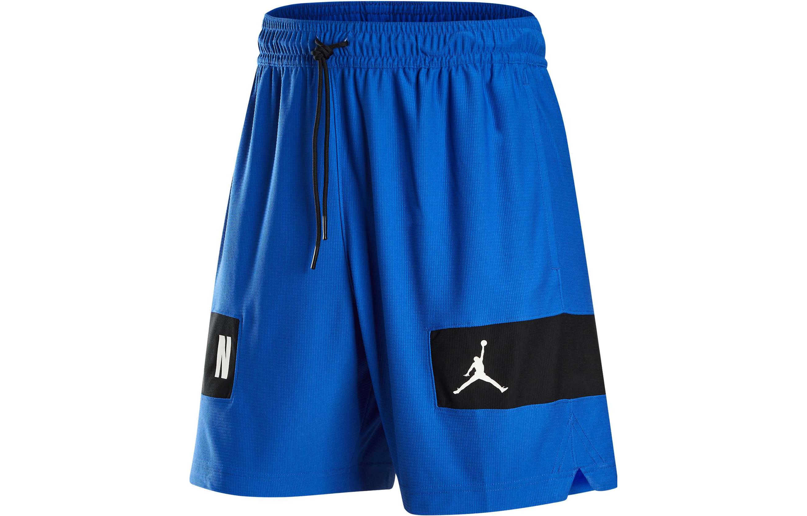 Jordan Dri-fit Contrast Color Quick-Drying Knitted Basketball Pants Men's Royal Blue