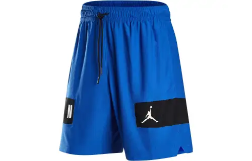 Air Jordan Dri-fit Quick Dry Knit Casual Shorts Blue