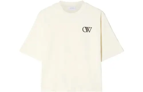 OFF WHITE T Shirt Women's Ivory
