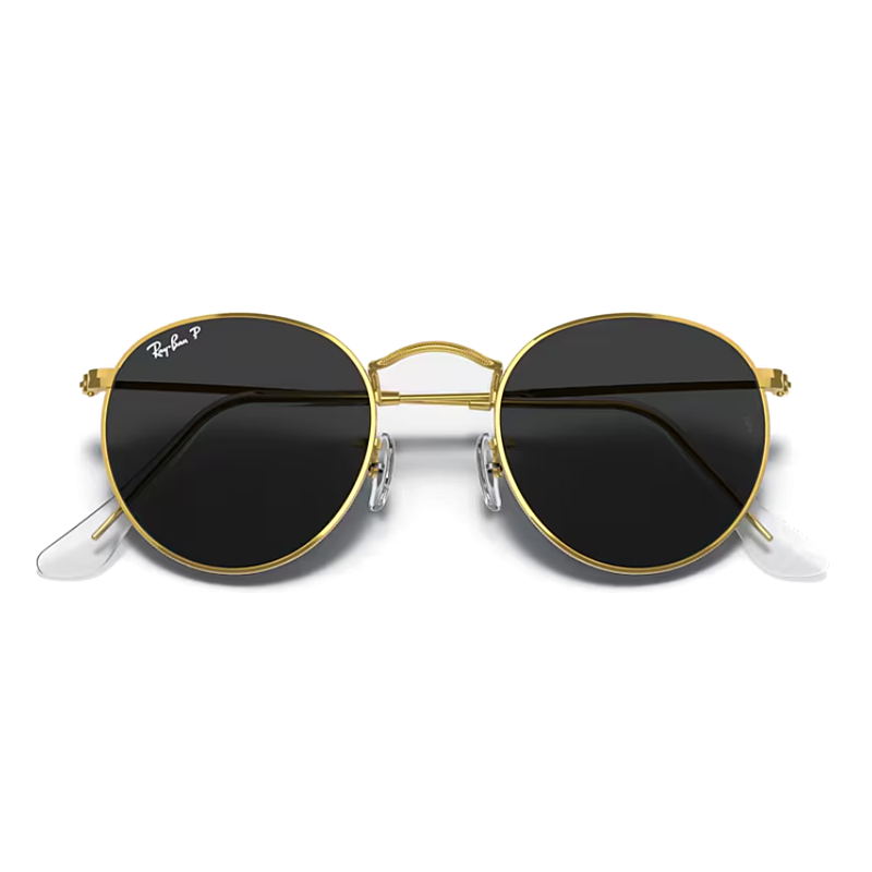 Очки RayBan (золотые) — фото 5