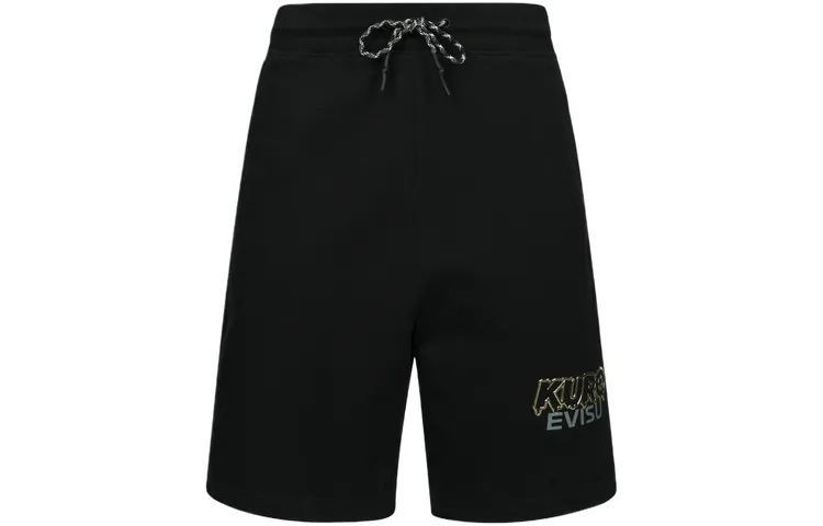 EVISU Casual Shorts Men's Black