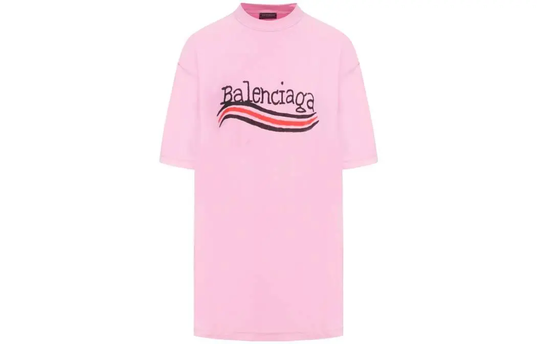Balenciaga Inside Out T Shirt 'Pink'