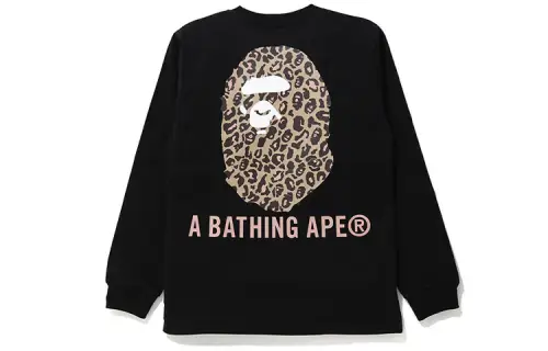 A BATHING APE Head Series T Shirts Women's Crew Neck Moderate Straight Fit