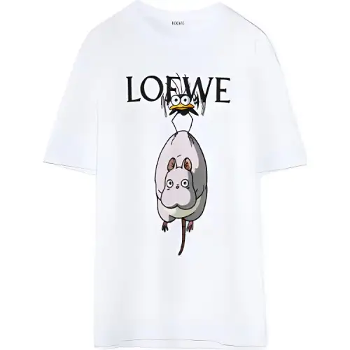 LOEWE x QIANYUQIANXUN T Shirt Women's White