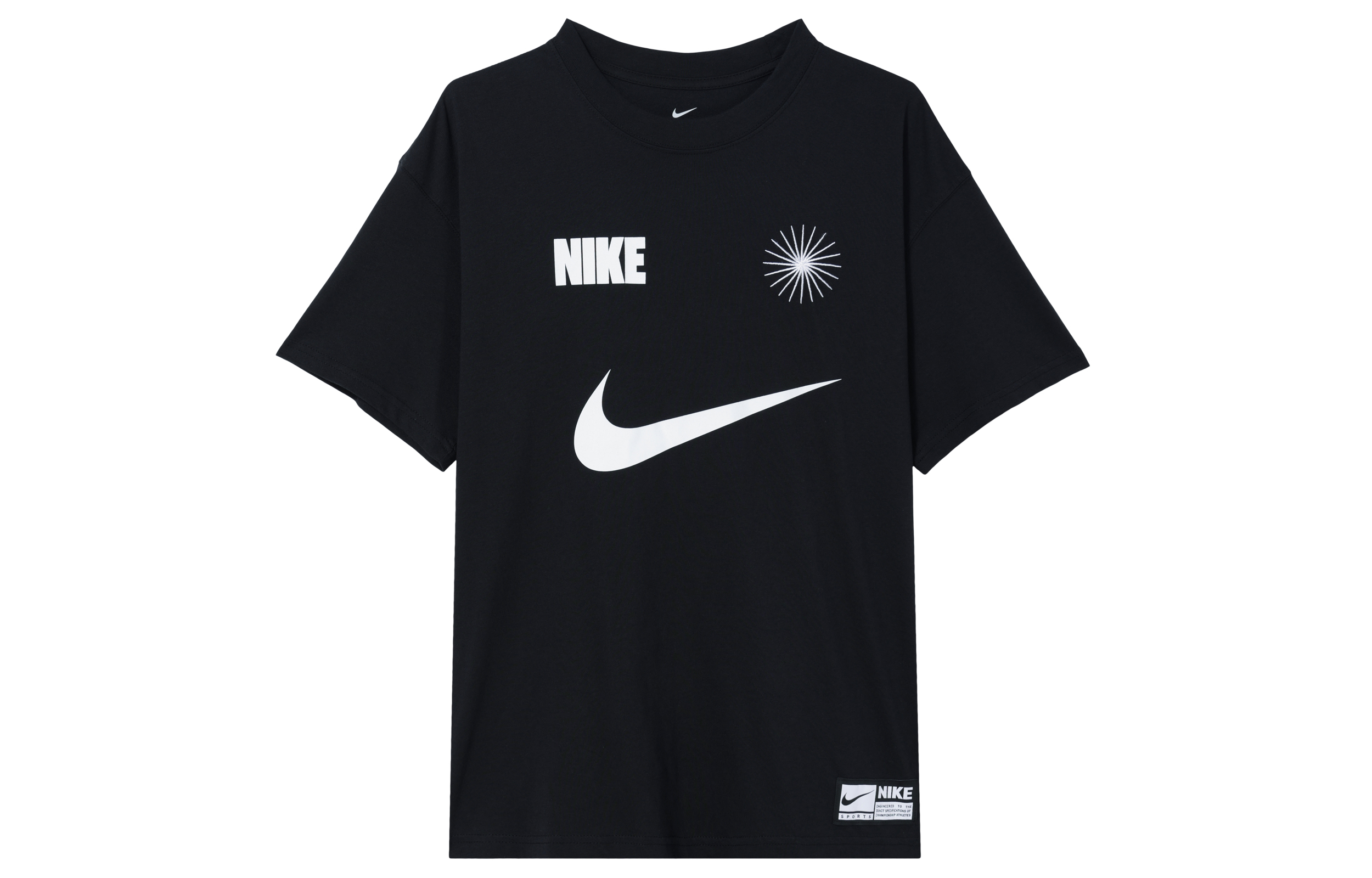 Nike Basketball Jerseys Men’s Black Crew Neck Moderate