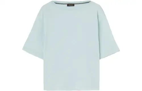 Loro Piana Drop Shoulder Sleeve T Shirt Women's Rainbow Cloud