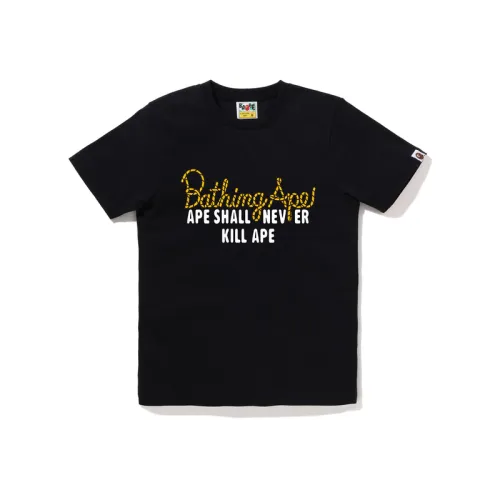 A BATHING APE Short Sleeved T Shirts Women's