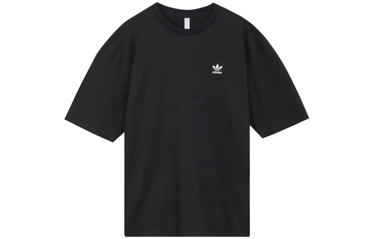Adidas Originals Drop Shoulder Sleeve T Shirt Women's Black