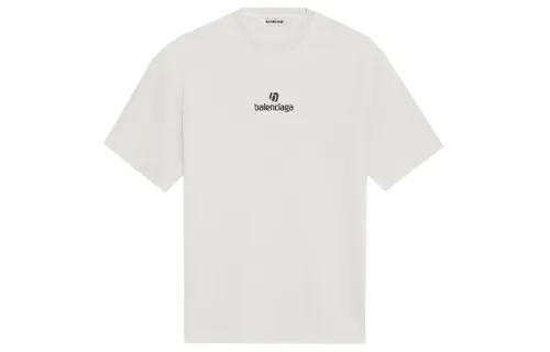 logo print short-sleeved T-shirt