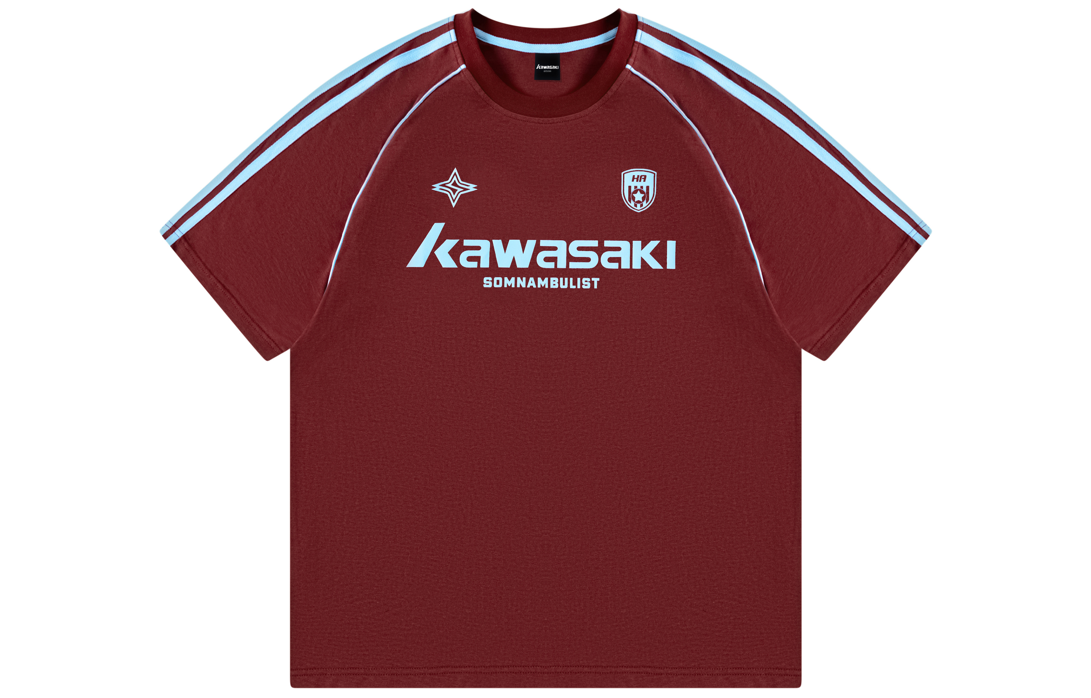 Футболка Kawasaki (серая)