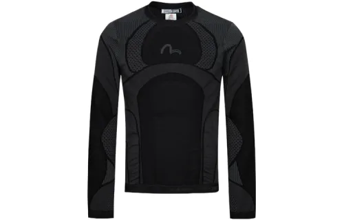 EVISU Fitness Clothing Men's Black Moderate